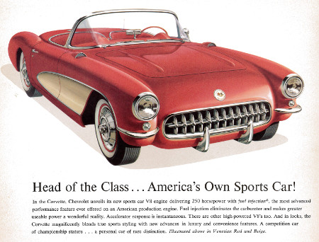 early Corvette history