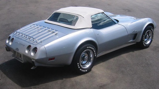 1975 Corvette rear