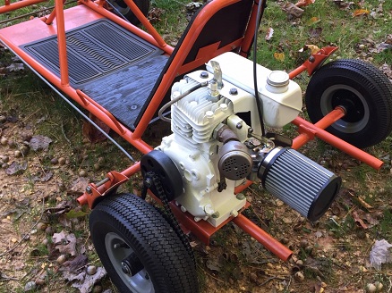 restore an old go kart