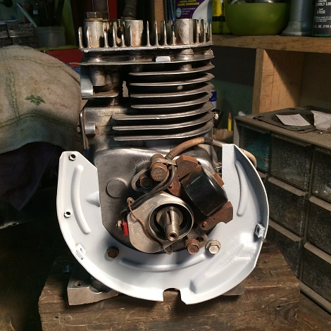 restore vintage small engine