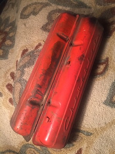 1956 Chevy 265 valve covers