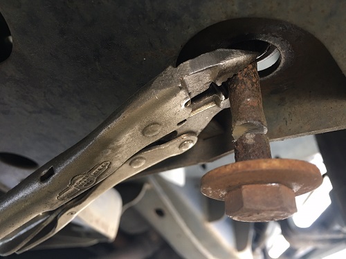 best way to remove sway bar links