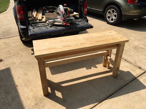 Sport Trac tailgate work bench